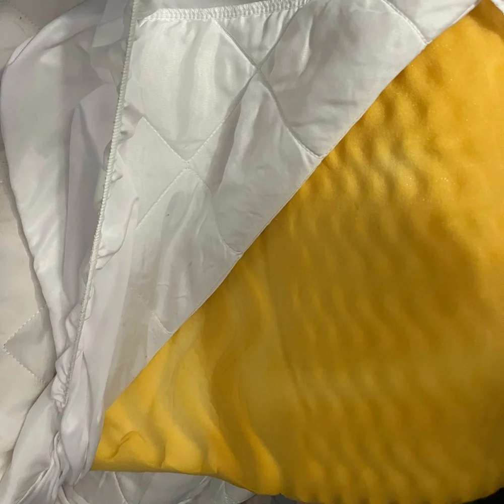 Twin XL Quilted Mattress Cover With Textured Foam